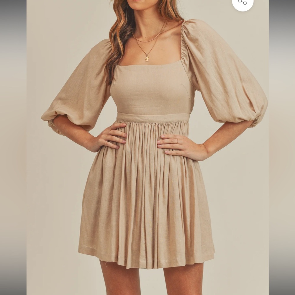 Mable Mini Dress 3/4 Sleeves